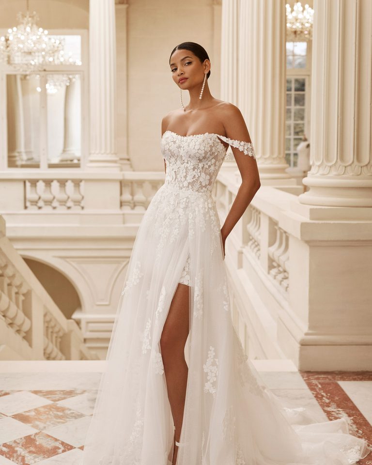 Alicia — A-Linie & Prinzessin Brautkleid bei Bridals by Diana Erfurt